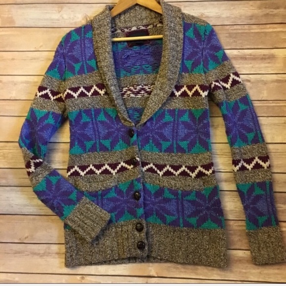 F21 alpine chunky grandpa cardigan - Picture 1 of 5